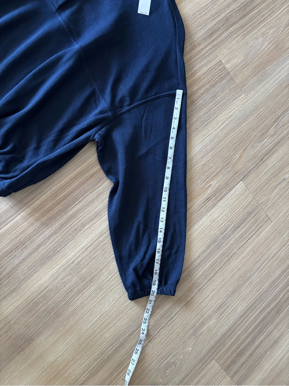 Old Navy Sweatshirt So Comfy Terry Fleece Navy Blue Women 2X NWT Athletic Casual - Picture 9 of 12